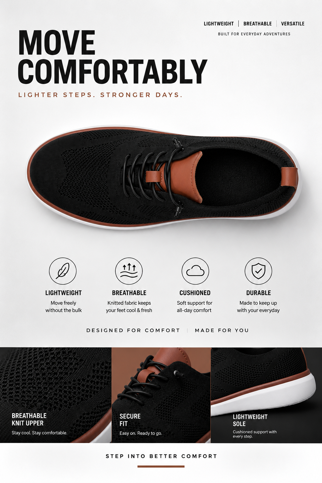 Cove Men's Shoe Black